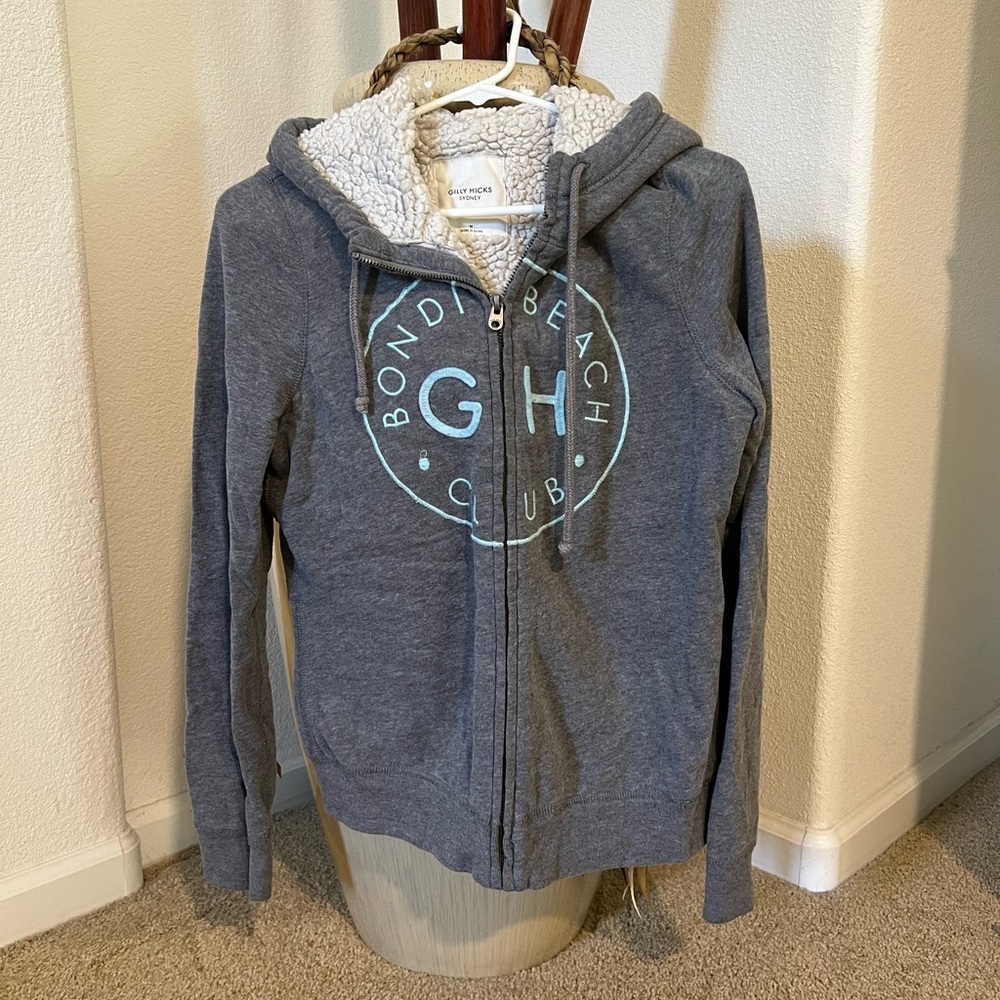Gilly Hicks Cream Sherpa Jacket